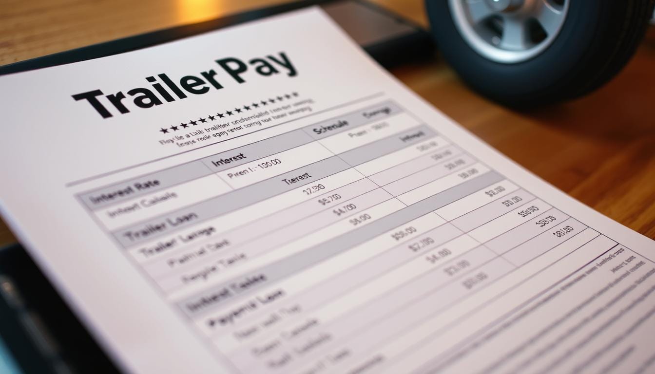 trailer loan terms