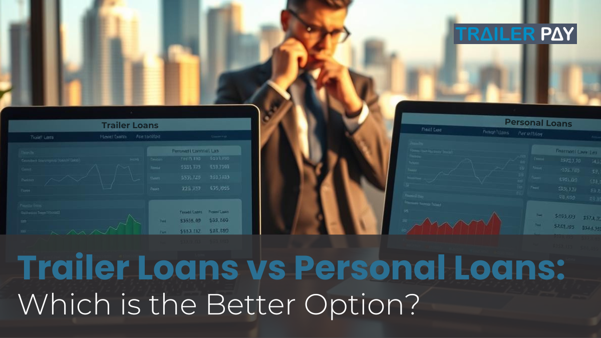 Trailer loans and personal loans comparison